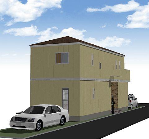 Building plan example (exterior photos). Building plan example Building price 14.7 million yen, Building area 90.39 sq m