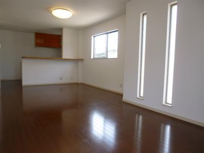 Living. Feeling of luxury living. You will want to put a nice sofa