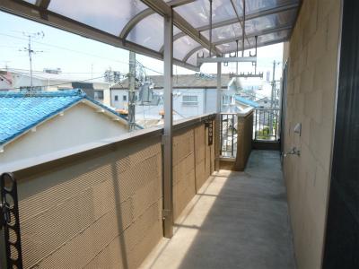 Balcony. Also spacious balcony