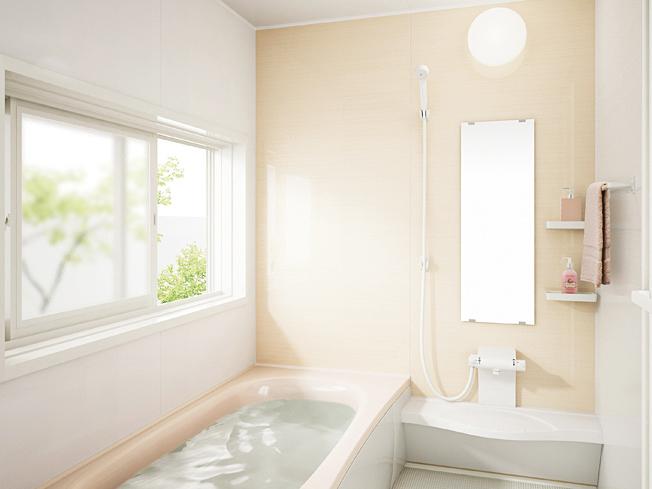 Bathroom. Bathroom, With bathroom ventilation dryer of the big success at the time of your laundry on a rainy day.  [Other construction site]