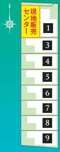 The entire compartment Figure. It is newly built subdivision of nine compartments of all two-story mansion.