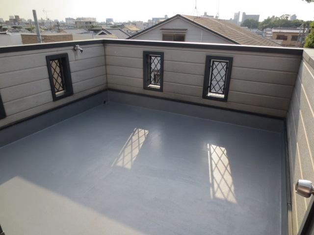 Balcony. roof balcony