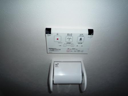 Toilet. Toilet operation panel