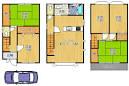 Floor plan. 11.8 million yen, 5LDK, Land area 50.15 sq m , Building area 91.35 sq m