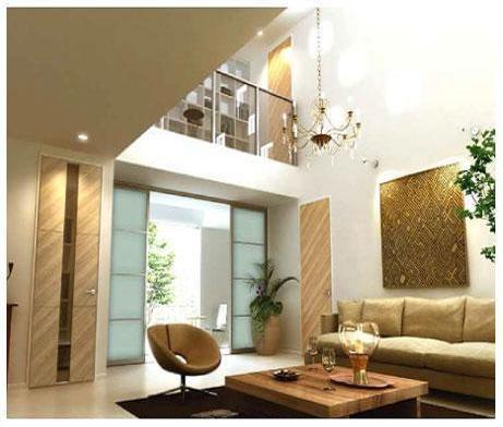 Living. Joinery use the Haidoa. Feeling of luxury is different.