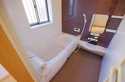 Bathroom. Example of construction