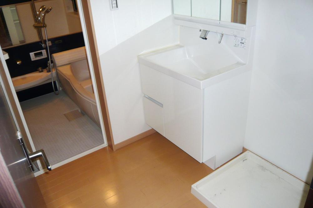 Wash basin, toilet. Indoor (September 2012) shooting