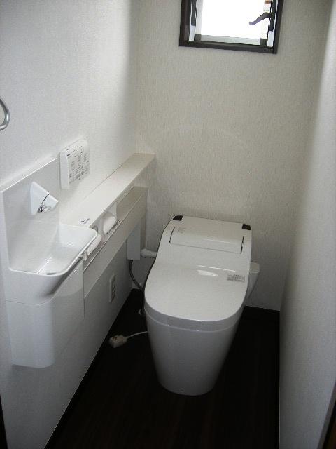 Toilet. Example of construction