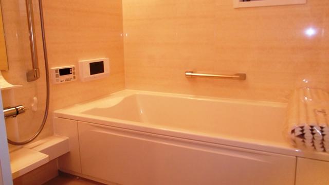 Bathroom. Example of construction