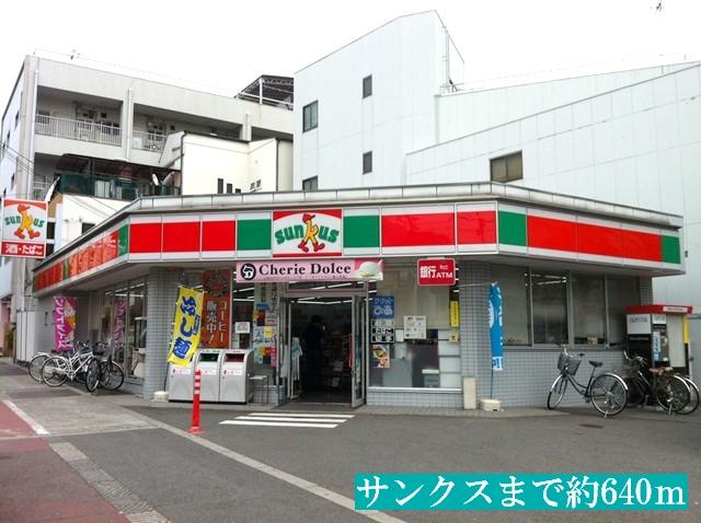 Convenience store. 640m until Thanksgiving