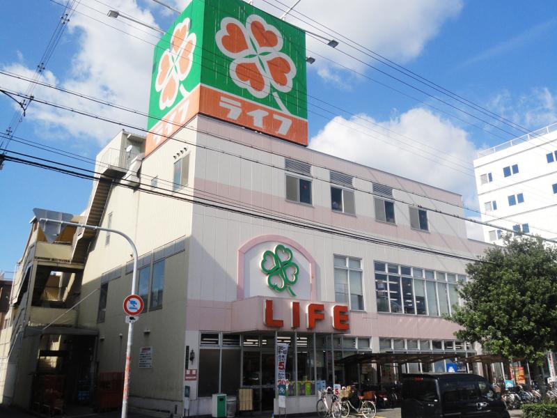 Supermarket. Until Life Ikuno Hayashiji shop 516m