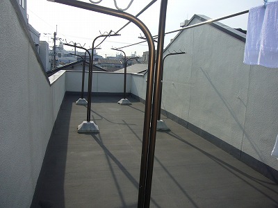 Balcony. Rooftop balcony