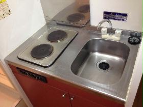 Kitchen. Two-burner stove