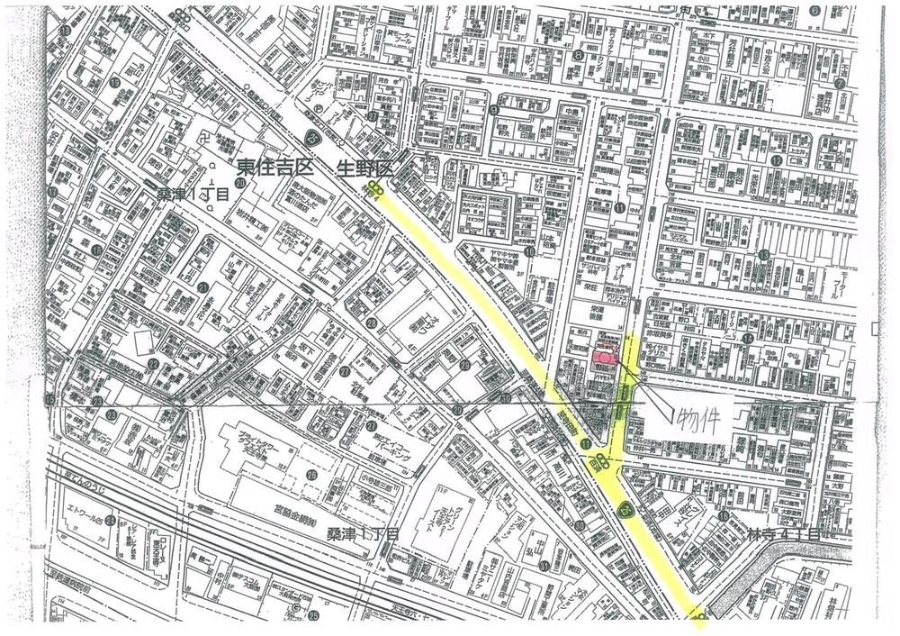 Other. 4-chome map of up to 11-15