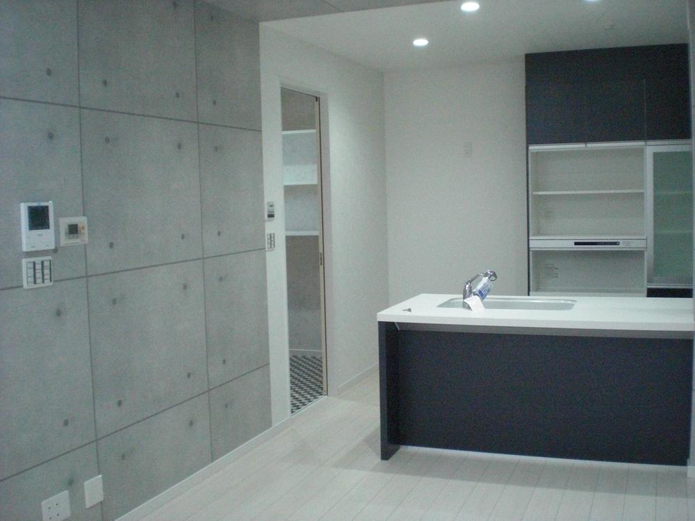 Kitchen. Example of construction