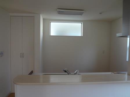 Kitchen. Kitchen interior also has secured the space and spacious