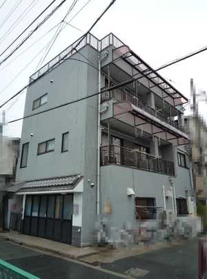 Local appearance photo. Building appearance. It is southeast corner lot! !