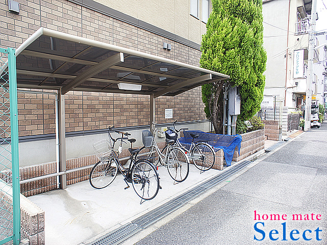 Other common areas. Bicycle-parking space