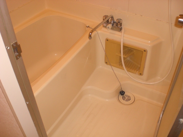 Bath. Spacious bathtub