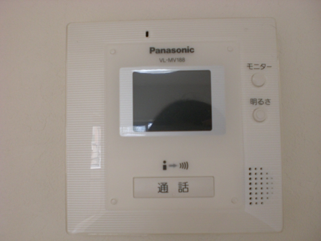 Security. TV monitor with phone