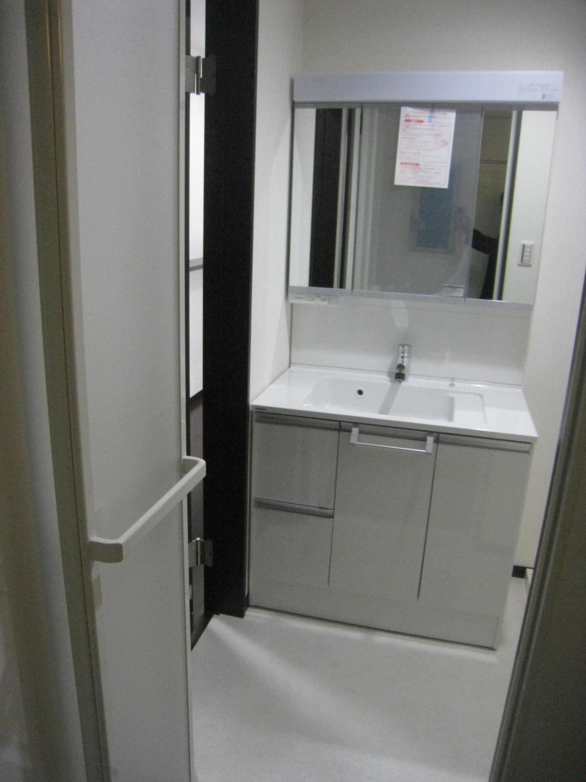 Washroom. With shampoo shower Storage capacity