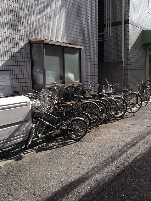 Other common areas. Place for storing bicycles