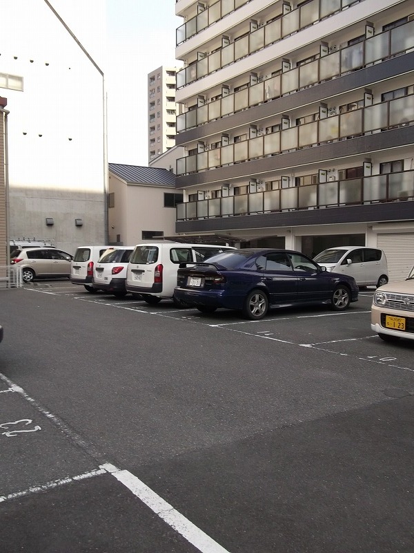 Parking lot. Parking lot