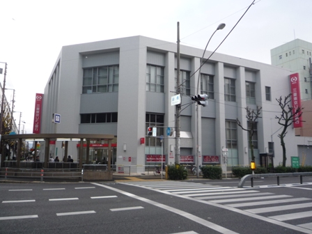Bank. 316m to Bank of Tokyo-Mitsubishi UFJ Imazato North Branch (Bank)