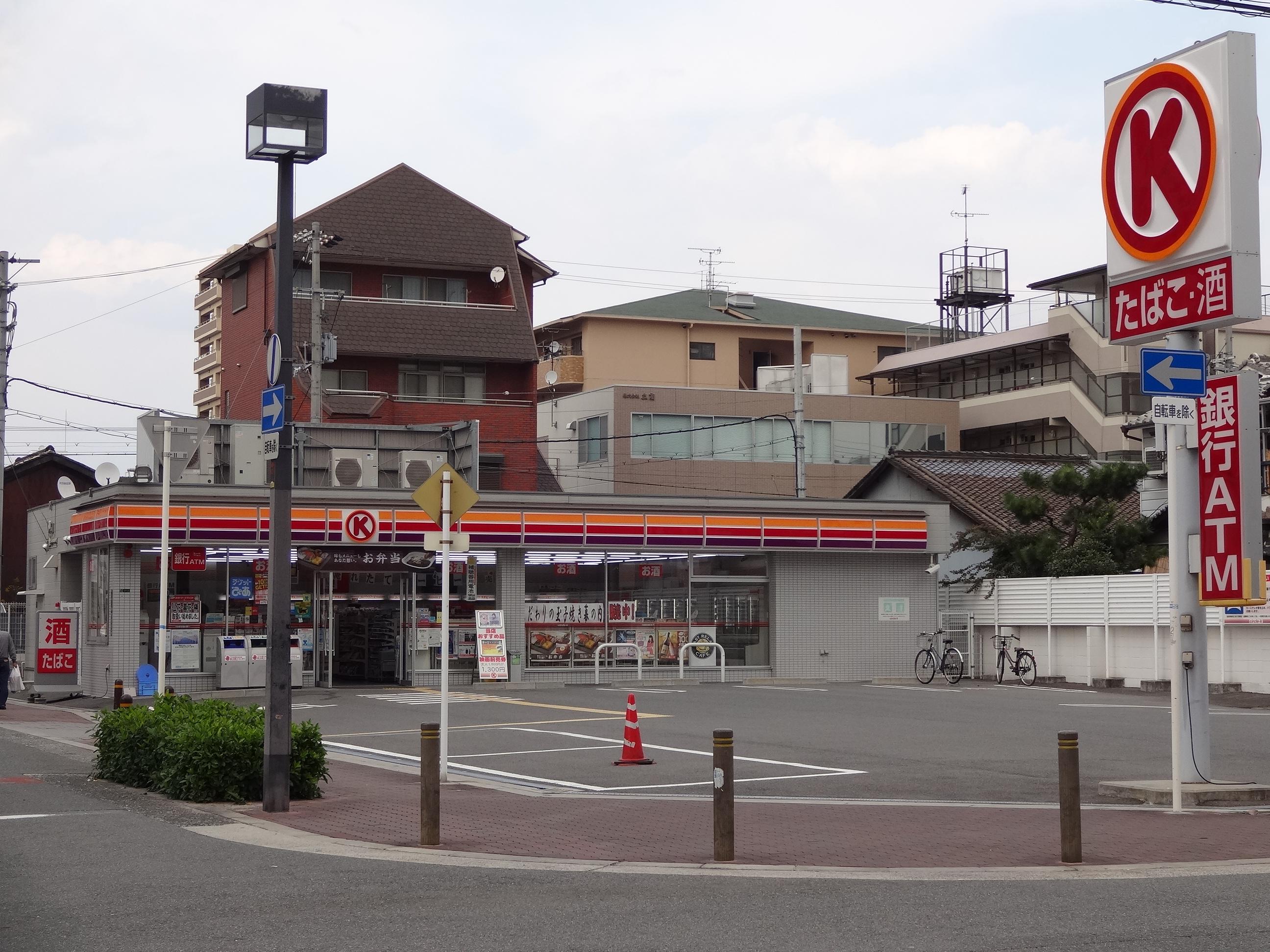 Convenience store. Circle K Joto Sekime Sanchome store up (convenience store) 136m