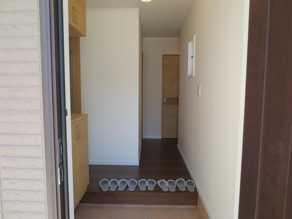 Entrance. Entrance of the model house entrance wide 1800