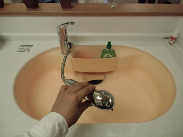 Kitchen. Care is likely to faucet is extended