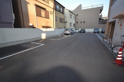 Parking lot. Parking lot