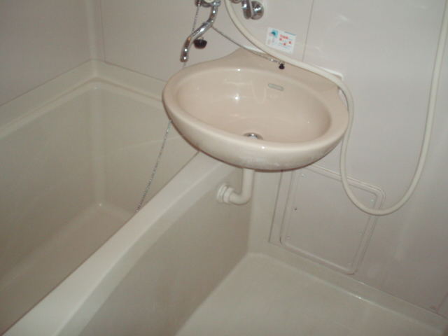 Bath. It comes with a wash basin!