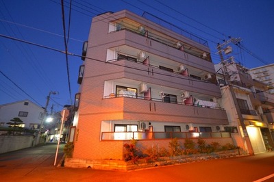 Building appearance. It is the appearance of the night