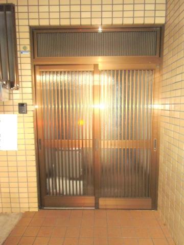 Entrance. It is the entrance door