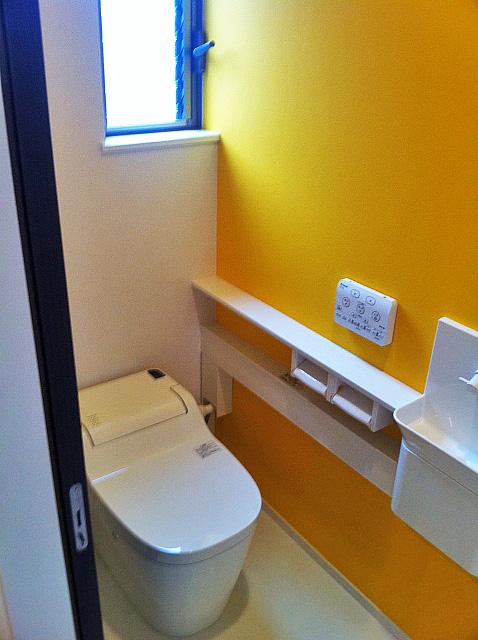 Building plan example (introspection photo). ※ Construction Case toilet