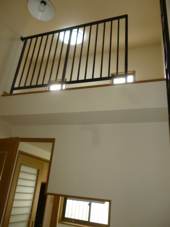 Living and room. With loft