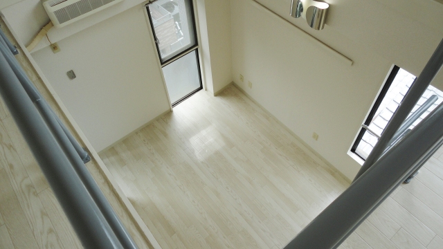 Living and room. Point of view !! height looked down from the loft also leads to the size !!!