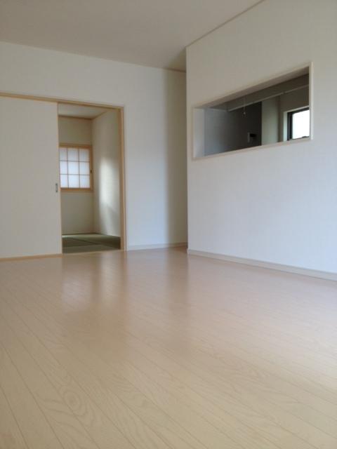 Living. Bright living family members gather with nature