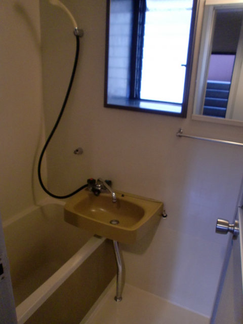 Bath. Also good ventilation with a small window