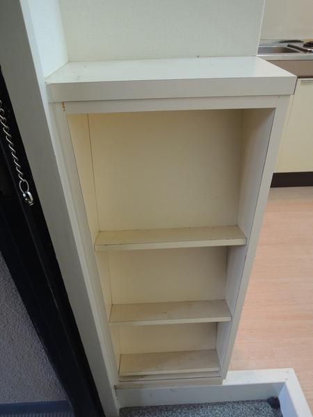 Entrance. With cupboard. I'm glad.