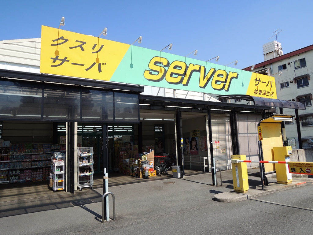 Dorakkusutoa. Drugstore server Joto Gamo shop 394m until (drugstore)