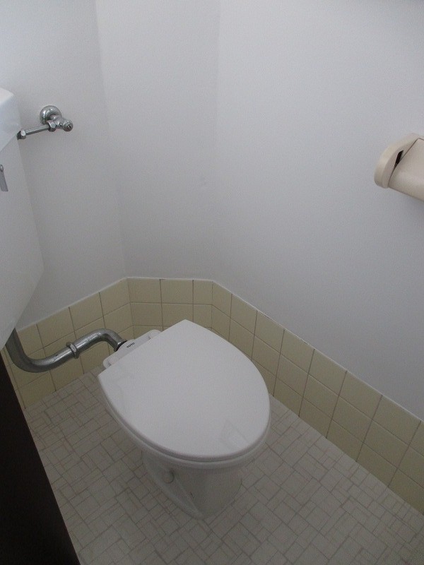 Toilet. If there is a window is bright toilet