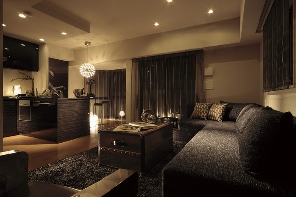 Spend a relaxed private time in the middle of the colorful and exciting city center, Fine and relaxed living ・ Dining (all indoor photo E-type model room ・ Some Includes optional)