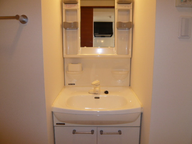 Washroom. With shampoo dresser!