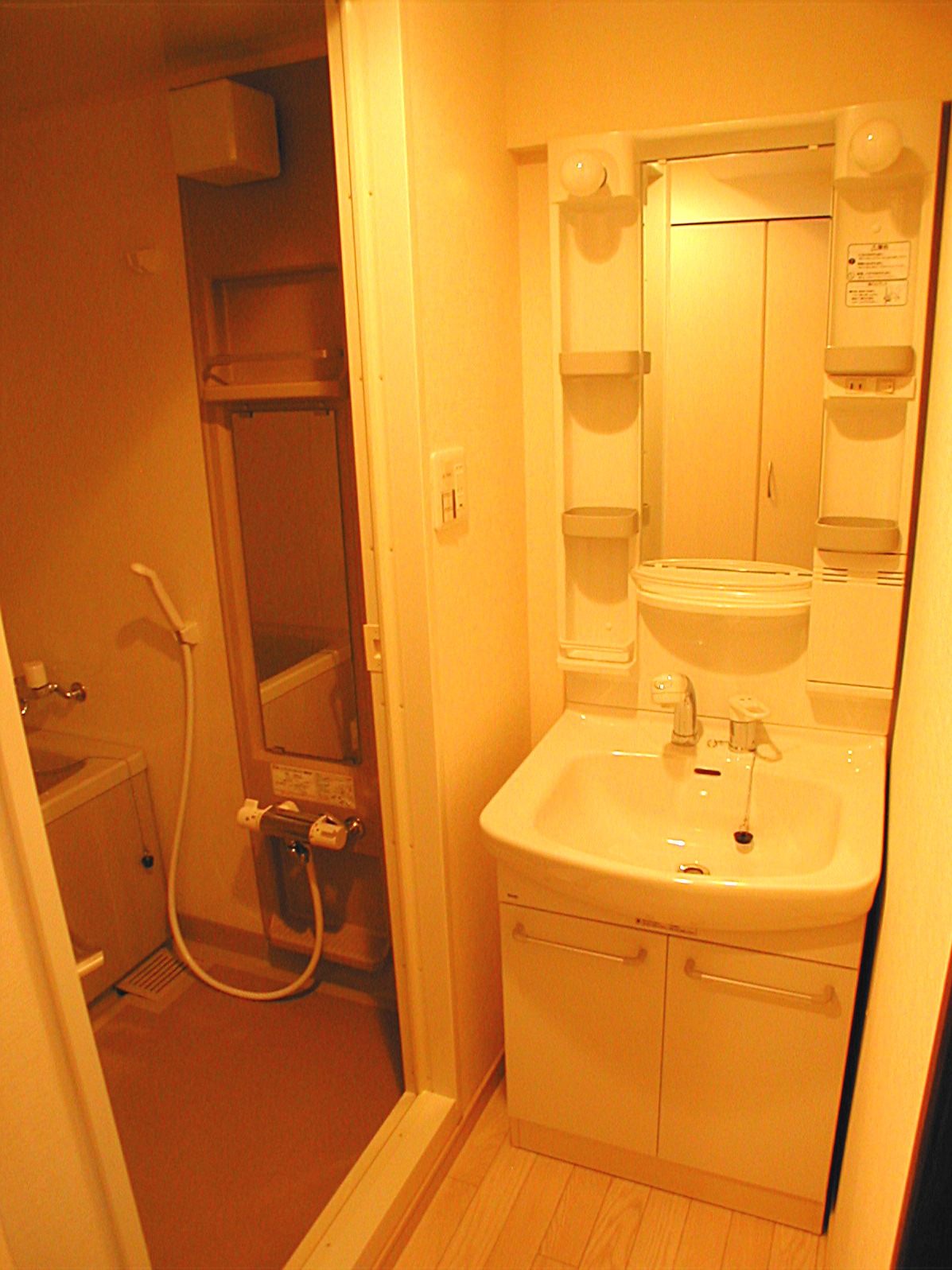 Washroom. With shampoo dresser! !