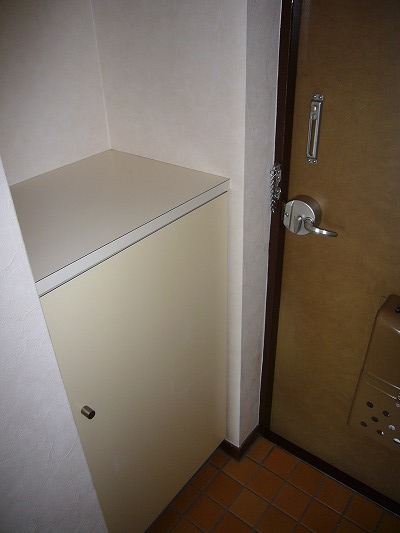 Entrance. With cupboard ☆ It will put something also above! 