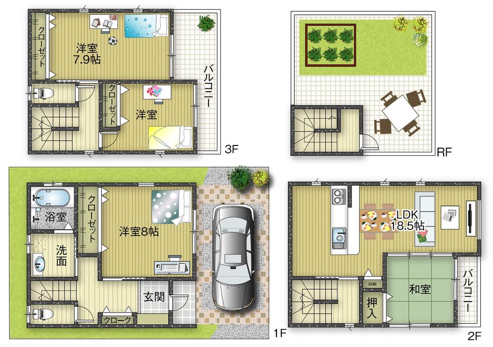 Other. Than the land price 22 million yen 4LDK