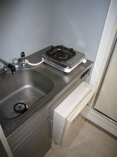 Kitchen. Gas stove is correspondence.