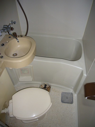 Bath. Unit is a bus with a shower.